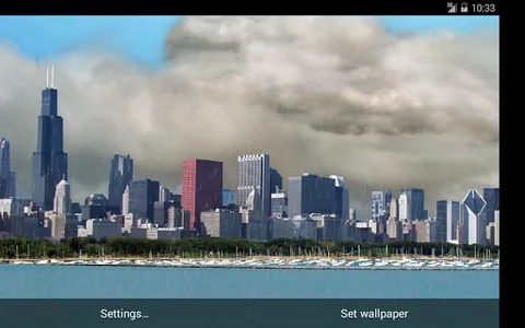 Thunderstorm Chicago - LWP screenshot 17