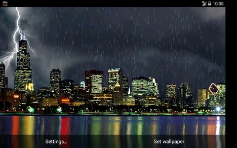 Thunderstorm Chicago - LWP screenshot 20