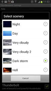 Thunderstorm Chicago - LWP screenshot 7