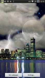 Thunderstorm Chicago - LWP screenshot 8