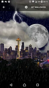 Thunderstorm Seattle - LWP screenshot 0