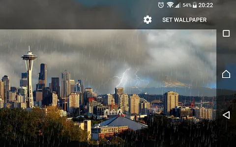 Thunderstorm Seattle - LWP screenshot 10