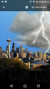 Thunderstorm Seattle - LWP screenshot 2