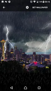 Thunderstorm Seattle - LWP screenshot 4