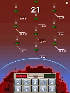 Math Command EARTH DEFENSE screenshot 14
