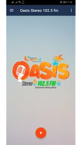Oasis Stereo 102.5 FM - Macana screenshot 1