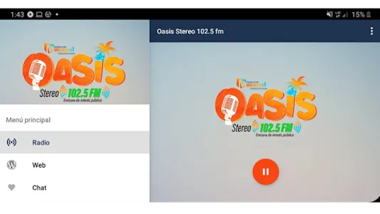 Oasis Stereo 102.5 FM - Macana screenshot 3