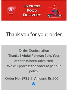 Express Food Delivery screenshot 4