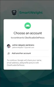 smartWeigth screenshot 1