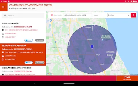 Comed Facility Assessment screenshot 0