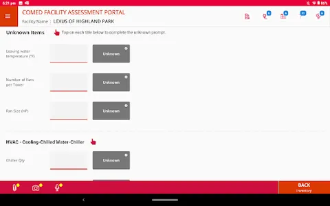 Comed Facility Assessment screenshot 4