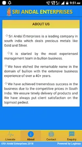 Andal Bullion screenshot 2