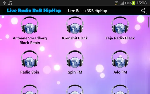 Live R&B HipHop Radios screenshot 2