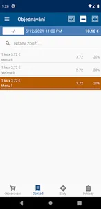 Mobilní číšník screenshot 0