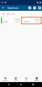 Mobilní číšník screenshot 1