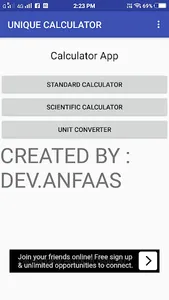 UNIQUE CALCULATOR --3 IN 1 screenshot 0