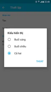Thời Khóa Biểu screenshot 1