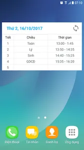 Thời Khóa Biểu screenshot 2