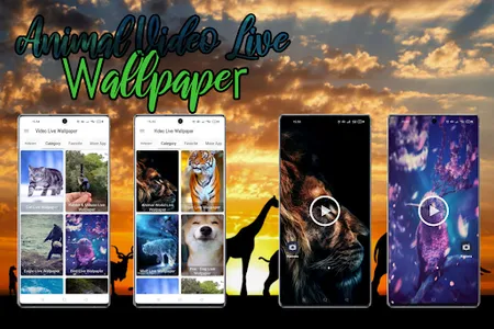 Animal Live Wallpaper 4K screenshot 0