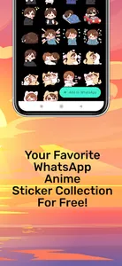 Anime Stickers for WhatsApp screenshot 4