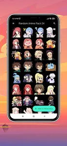 Anime Stickers for WhatsApp screenshot 5