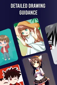 Learn To Draw Anime App screenshot 2