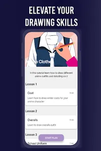 Learn To Draw Anime App screenshot 3