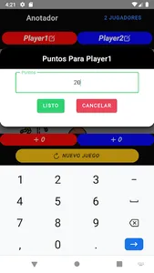 Anotador de juegos screenshot 5