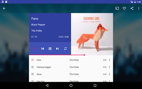 Shuttle Music Player screenshot 7