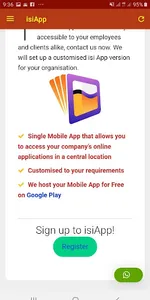 isiApp screenshot 4