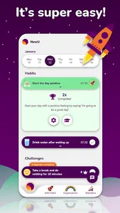 NewU - Healthy Habits screenshot 1
