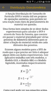 Distribuição Granulométrica -  screenshot 1