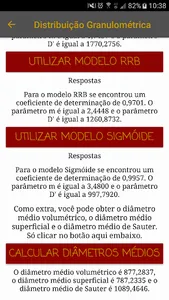 Distribuição Granulométrica -  screenshot 3