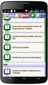 Gestão de Saúde e Segurança no screenshot 2