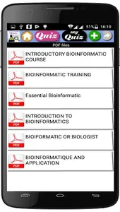Bioinformatics course screenshot 2