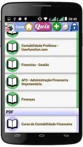 Curso de Contabilidade Finance screenshot 1