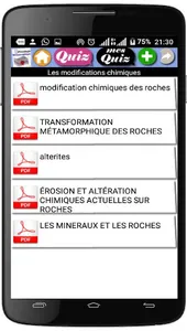 Cours de Pétrologie métamorphi screenshot 2