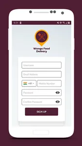 Wonga Food Delivery screenshot 5