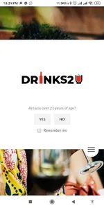 Drinks2u screenshot 1