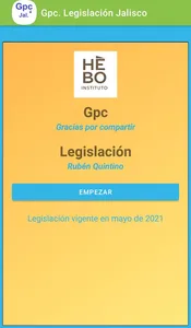 Gpc Código Penal del Estado de screenshot 0