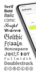 ArtFonts: Stylish Text screenshot 0