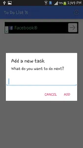 To Do List it screenshot 1