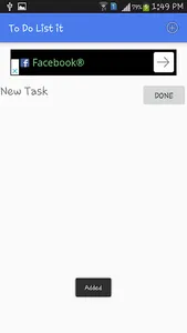 To Do List it screenshot 2
