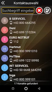 Beafon Mitteilungen screenshot 2