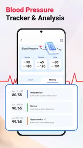 Heart Rate Monitor & BP Report screenshot 3