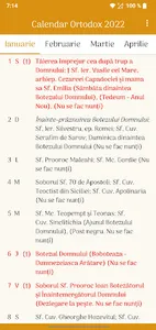 Calendar Creștin Ortodox 2022 screenshot 1
