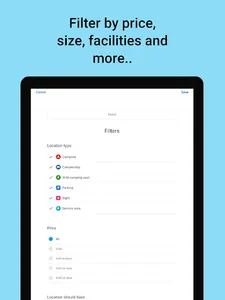 Campy - Europe rv camp campers screenshot 21
