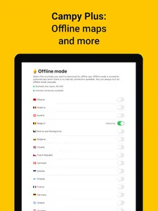 Campy - Europe rv camp campers screenshot 23