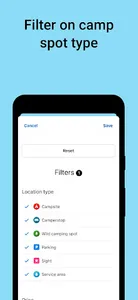 Campy - Europe rv camp campers screenshot 6
