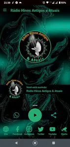 Rádio Hinos Antigos & Atuais screenshot 3